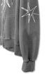 Mayte × Cycle ECHO STAR WASHED ZIP-UP HOODIE -GRAY-